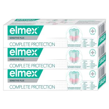 ELMEX Complete Care Sensitive zubná pasta 3 x 75 ml