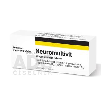 Neuromultivit filmom obalené tablety