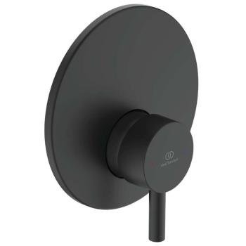 IDEAL STANDARD - CeraLine Sprchová batéria pod omietku s 1 výstupom, čierna BD138XG