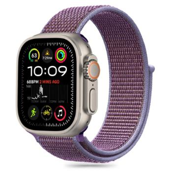 Tech-Protect Nylon remienok na Apple Watch 40/41/42mm, lilac