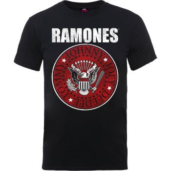 Ramones tričko Red Fill Seal  one_size