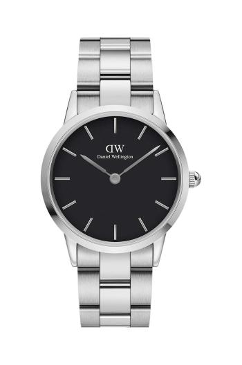 Hodinky Daniel Wellington Iconic Link 36 strieborná farba