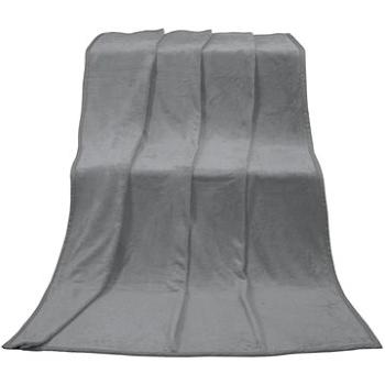 Bellatex Korall micro jednolôžko – 150 × 200 cm – sivá (2324)