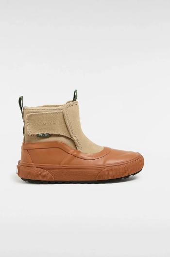 Detské zimné topánky Vans MTE Slip-On Hi Terrain zelená farba, VN000D12BGS1