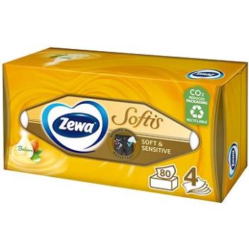 ZEWA Softis Soft & Sensitive BOX (80 ks) (7322540926279)