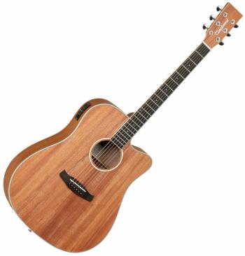 Tanglewood TWU DCE Natural Satin Elektroakustická gitara Dreadnought