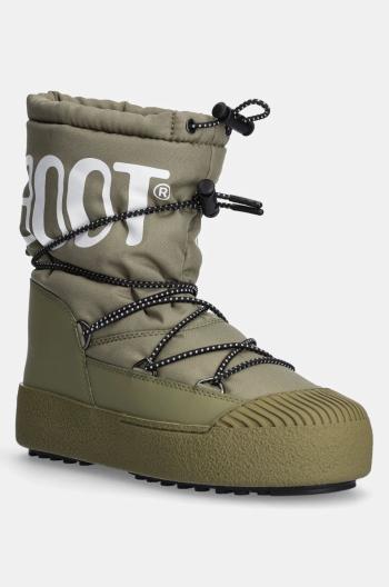 Snehule Moon Boot MB MTRACK POLAR NYLON zelená farba, 80D2440080 M006