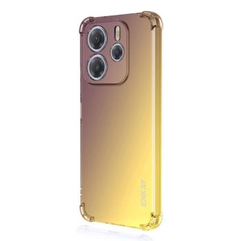 ENKAY GRADIENT Ochranný kryt pre Xiaomi Redmi Note 14 PURPLE YELLOW