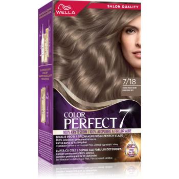 Wella Color Perfect farba na vlasy odtieň 7/18 Cool Pearl Med Blonde 1 ks