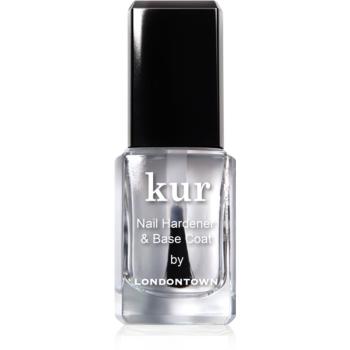 LONDONTOWN Kur Nail Hardener & Base Coat podkladový lak na nechty 12 ml