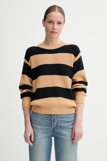Sveter s prímesou vlny Levi's ROCKET SWEATER hnedá farba, 0012L