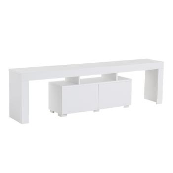 TV stolík Enclave Natural White