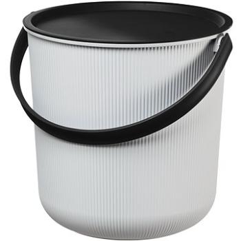 Plast Team Úložné vedro 53 l, 48 × 44,6 × 44,5 cm Akita sivé (60820800)