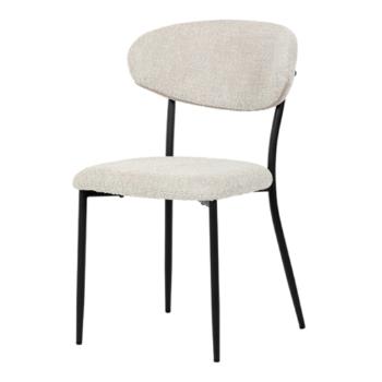 Jedálenská stolička Autronic 50x84 cm béžová látka CT-W1021 CRM2