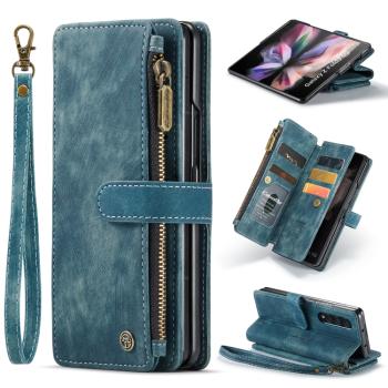 WALLET Ochranný kryt s peňaženkou 2v1 pre Samsung Galaxy Z Fold 3 5G modrý