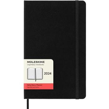 Moleskine 2024 L, tvrdé dosky, čierny D (DHB12DC3Y24)