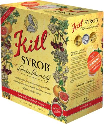 Szirup Kitl Syrob Eper 5 l bag-in-box