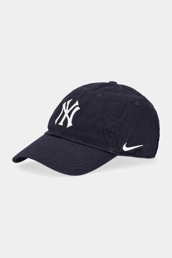 Bavlnená šiltovka Nike New York Yankees tmavomodrá farba, s nášivkou, NB01.4FA.NK.BEK