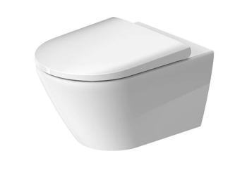 DURAVIT - D-Neo Závesné WC s doskou SoftClose, Rimless, biela 45770900A1