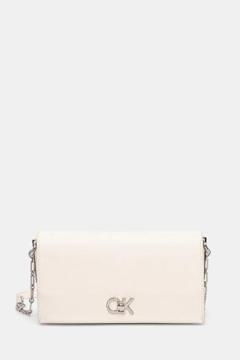 Kabelka Calvin Klein biela farba, K60K612806