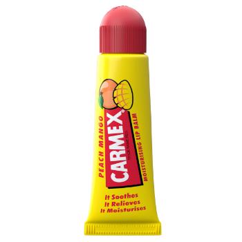 Carmex Lip Balm Tube Peach Mango balzám na rty 10 g