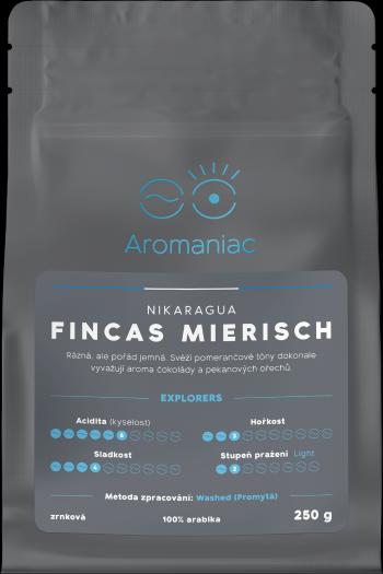 AROMANIAC Nikaragua Fincas Mierisch - zrnková 250 g