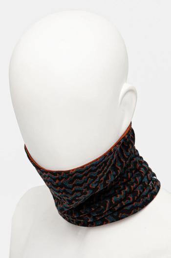 Obojstranný komín Smartwool Thermal Merino Reversible tyrkysová farba, jednofarebný