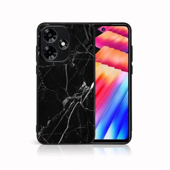 MY ART Ochranný kryt pre Infinix Hot 30 BLACK MARBLE (142)