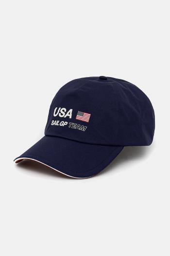 Šiltovka Tommy Hilfiger x SAIL GP tmavomodrá farba, AM0AM13975