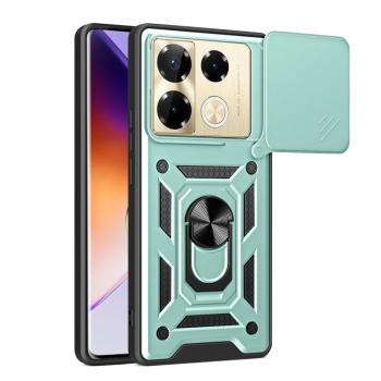 RING CAMERA Kryt s držiakom pre Infinix Note 40 Pro / 40 Pro+ 5G zelený