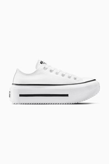 Tenisky Converse Chuck Taylor All Star Lift Double Stack biela farba, A15491C