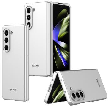 GKK PLASTIC Ochranný kryt Samsung Galaxy Z Fold5 5G strieborný