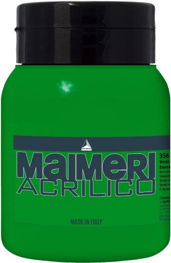 Maimeri Acrilico Akrylová farba Emerald Green 356 500 ml 1 ks