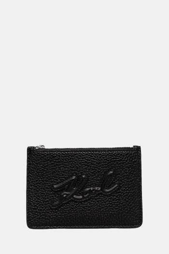 Peňaženka Karl Lagerfeld dámska, čierna farba, A1W32052