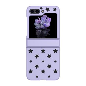 STARRY Plastový kryt pre Samsung Galaxy Z Flip5 5G fialový