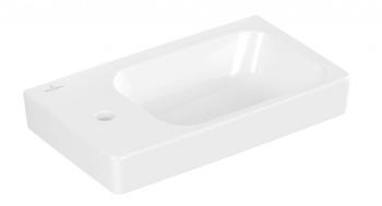 VILLEROY & BOCH - Architectura Umývadielko 48x28 cm, s prepadom, otvor na batériu vľavo, alpská biela 43854801