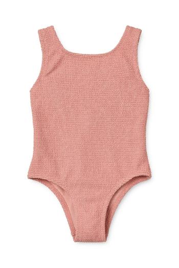 Jednodielne detské plavky Liewood Bianco Swimsuit ružová farba, LW19671