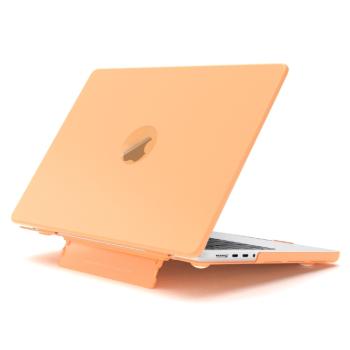 FROST Obal pre Macbook Air 13 (M2 / M3 / M4) A2681 / A3113 / A3240 oranžový