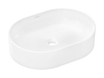 Umývadlo na dosku Hansgrohe Xuniva U 55x40 cm bez otvoru pre batériu, bez prepadu 60166450