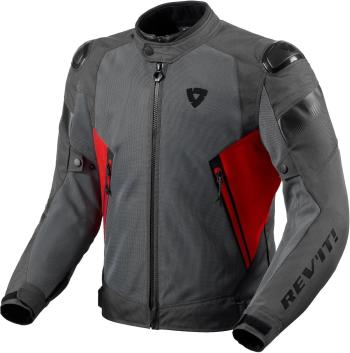 Rev'it! Jacket Control Air H2O Grey/Red XL Textildzseki