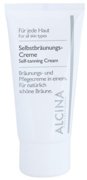 Alcina Samoopaľovací krém na tvár (Self-Tanning Cream) 50 ml