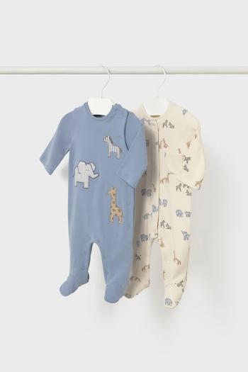 Bavlnené dupačky pre bábätká Mayoral Newborn 2-pak 2714