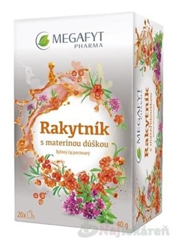 MEGAFYT Rakytník s materinou dúškou bylinný čaj 20x2g