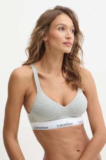 Podprsenka Calvin Klein Underwear šedá farba, melanž, 000QF7900E