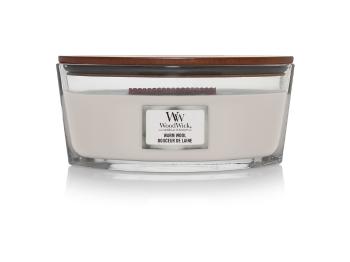 WoodWick Vonná sviečka loď Warm Wool 453 g