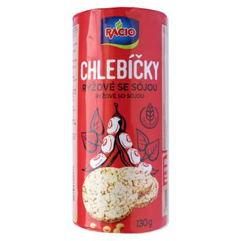 RACIO chlebíčky rýžové se sójou 130 g