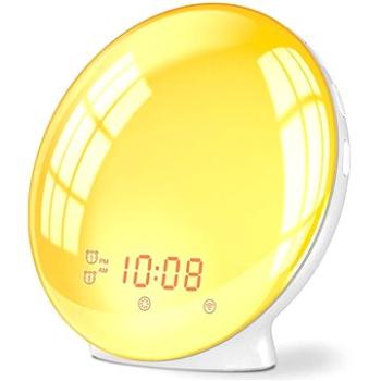 iQtech SmartLife Wi-Fi Budík se simulací východu slunce a FM Rádio (IQTA165)