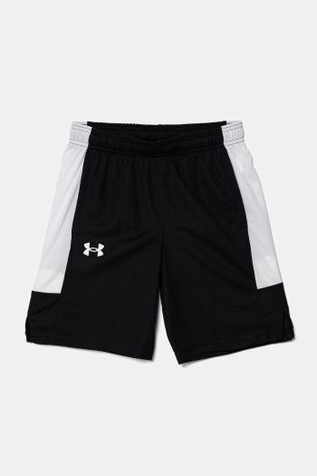 Detské krátke nohavice Under Armour Zone 7 Short čierna farba, nastaviteľný pás 1383402