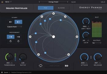 Sound Particles Energy Panner (Digitálny produkt)