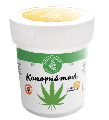 ZELENÁ ZEMĚ Konopná masť na kožu 100 ml